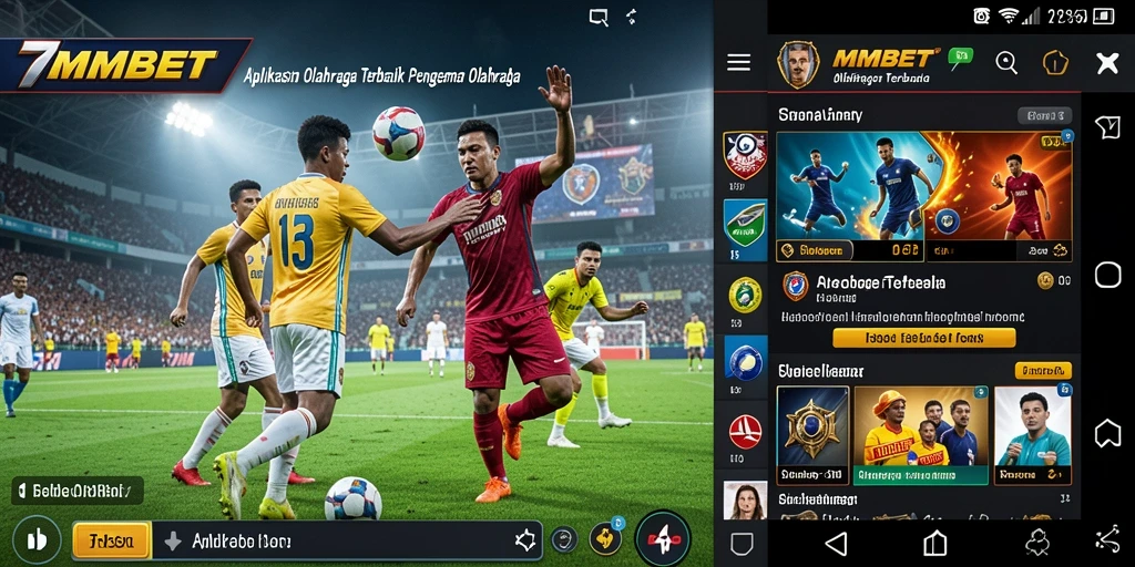 Tampilan gameplay seru dari 7MMBET yang memperlihatkan aksi olahraga nyata.
