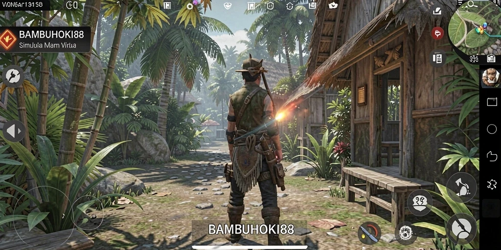 Tampilan gameplay menarik di BAMBUHOKI88 dengan berbagai fitur simulasi.