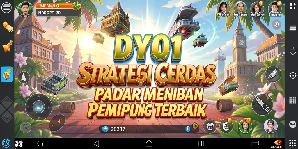 Tampilan gameplay DY01 yang dinamis dan penuh strategi.