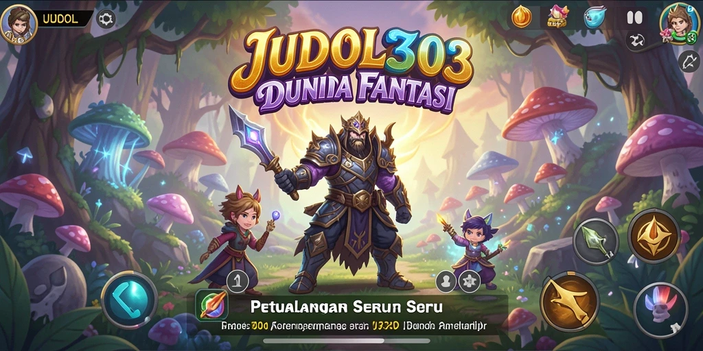 Screenshot utama dari gameplay JUDOL303 yang penuh tantangan.