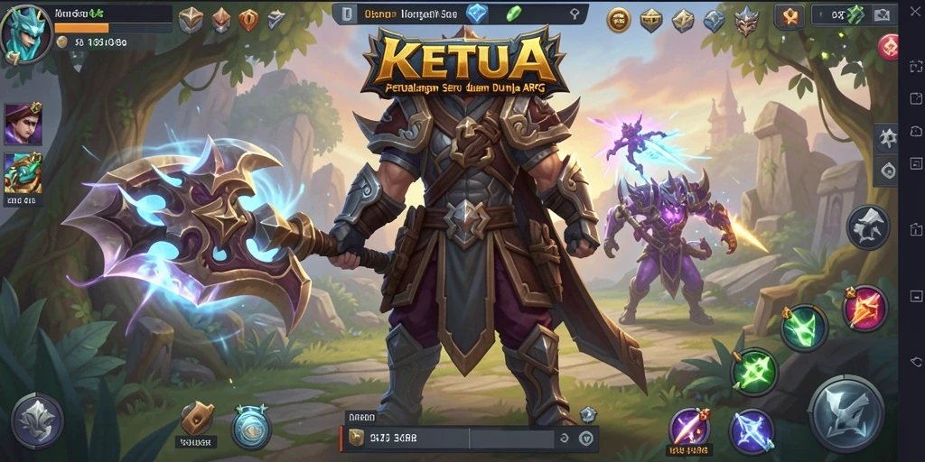 Tampilan menakjubkan dari gameplay ARPG KETUA.