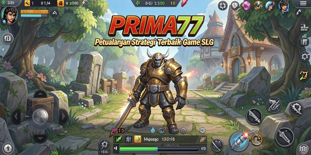 Gambaran aksi seru dalam gameplay PRIMA77 yang menantang.