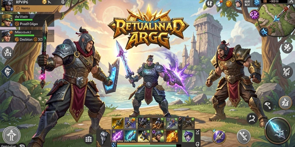 Tampilan gameplay seru dan menarik di RPVIP6 dengan berbagai aksi pertarungan.
