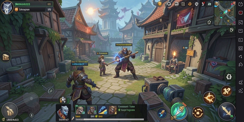 Tampilan gameplay SAVAYA303 yang menegangkan dan strategis.
