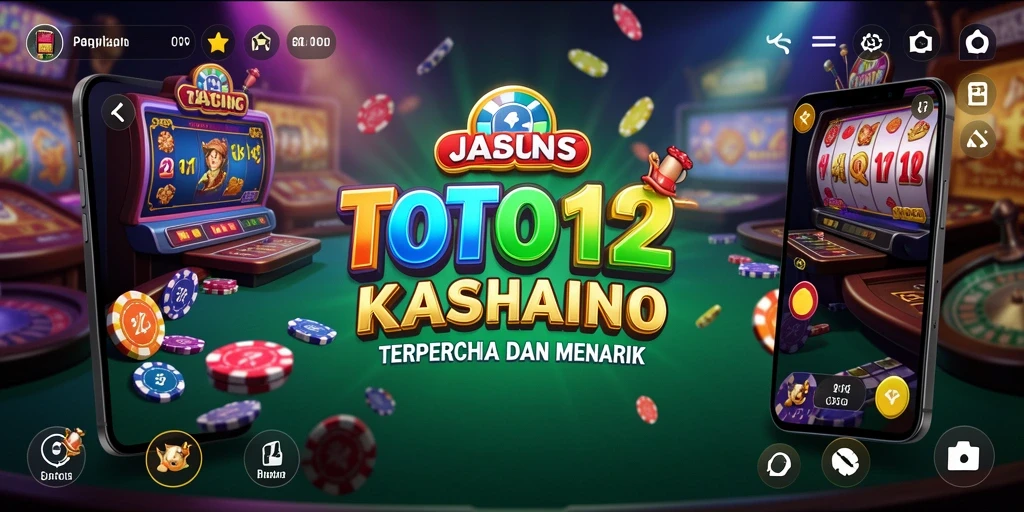 Tampilan menarik dari gameplay Kasino di TOTO12 yang memikat.