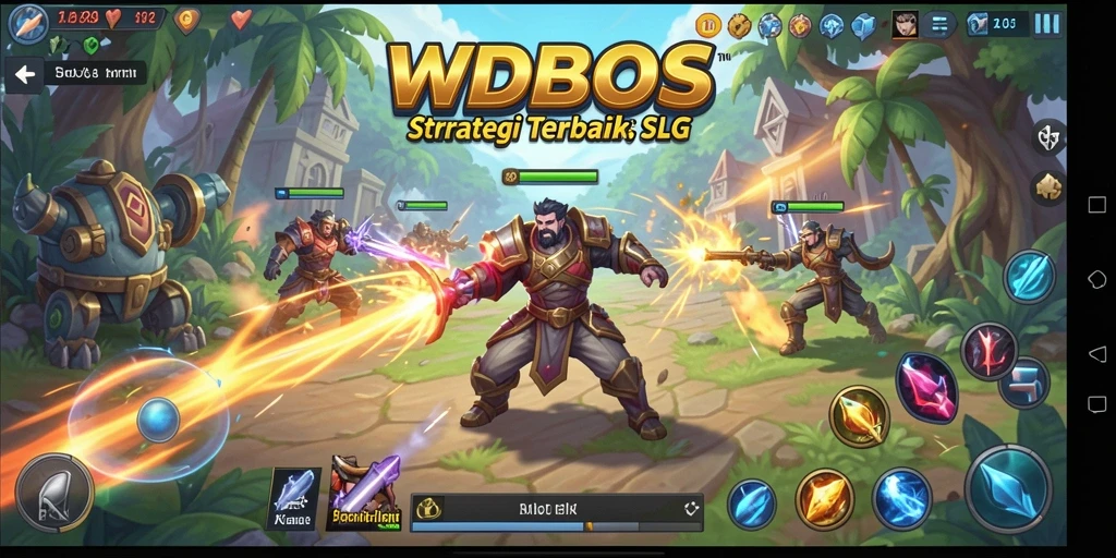 Gameplay WDBOS yang menantang dan seru dalam dunia SLG.