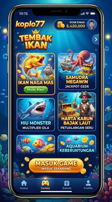 Tampilan antarmuka aplikasi koplo77 yang intuitif dan mudah digunakan.